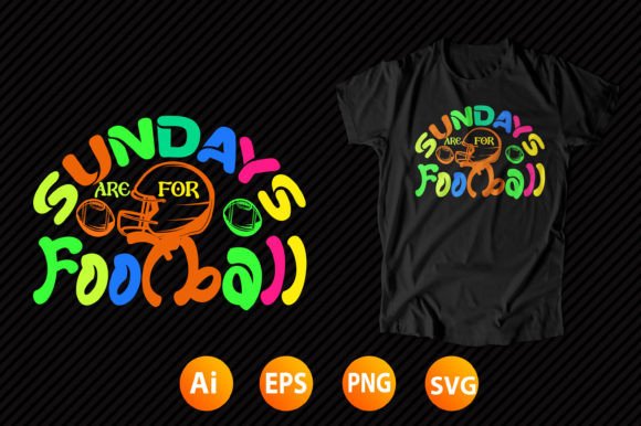 American Football T-shirt Design 10 Graphics Review