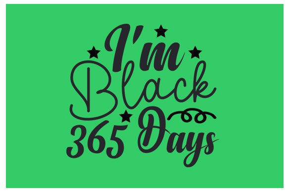 Black History Month Svg Design: Graphics & T-Shirt Designs
