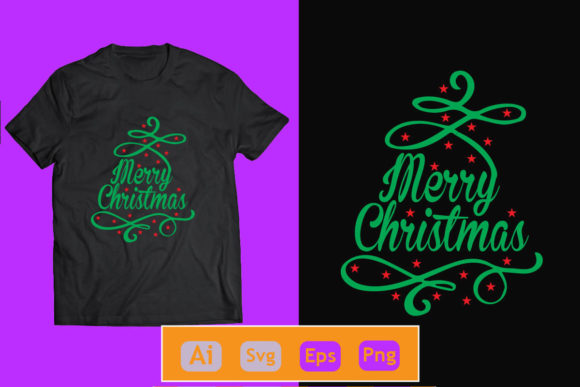 Christmas Tshirt Design Graphics & T-Shirt Designs