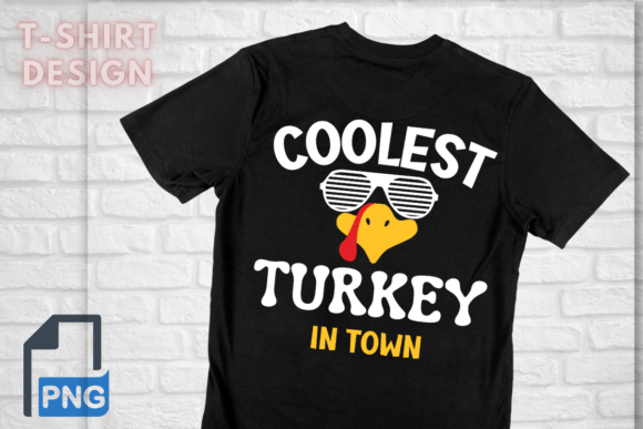 Coolest Turkey in Town T-Shirt Design Review