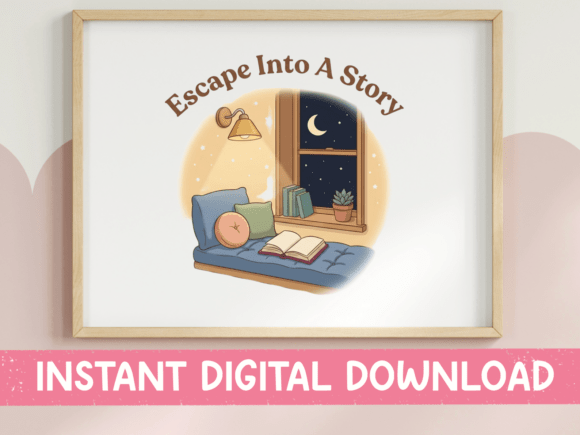 Escape into a Story Cozy Reading Design Review
