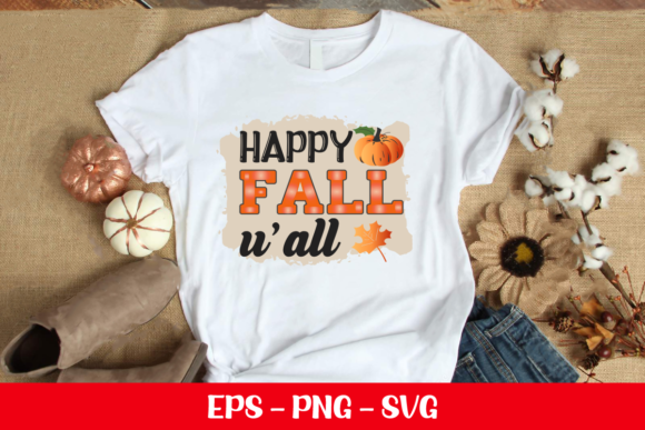 Fall Happy Fall U All SVG Design Graphics