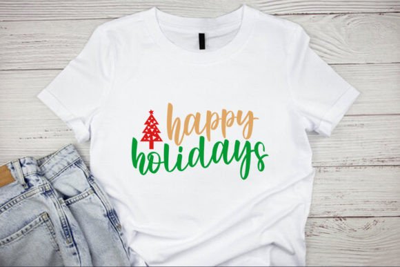Retro Christmas Svg Design: Graphics & T-Shirt Designs