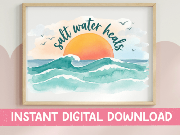 Salt Water Heals Ocean Wave Design Review