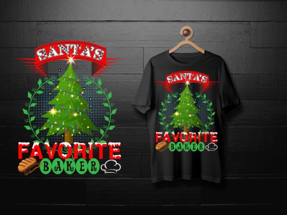 Santa's Favorite Baker: Graphics & T-Shirt Designs Review